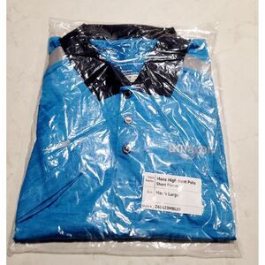 NWT Amazon Employee High Heat Polo Shirt Size Large Men's Work Wear NEW SEALED